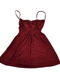Robe rouge vin Shein S neuve