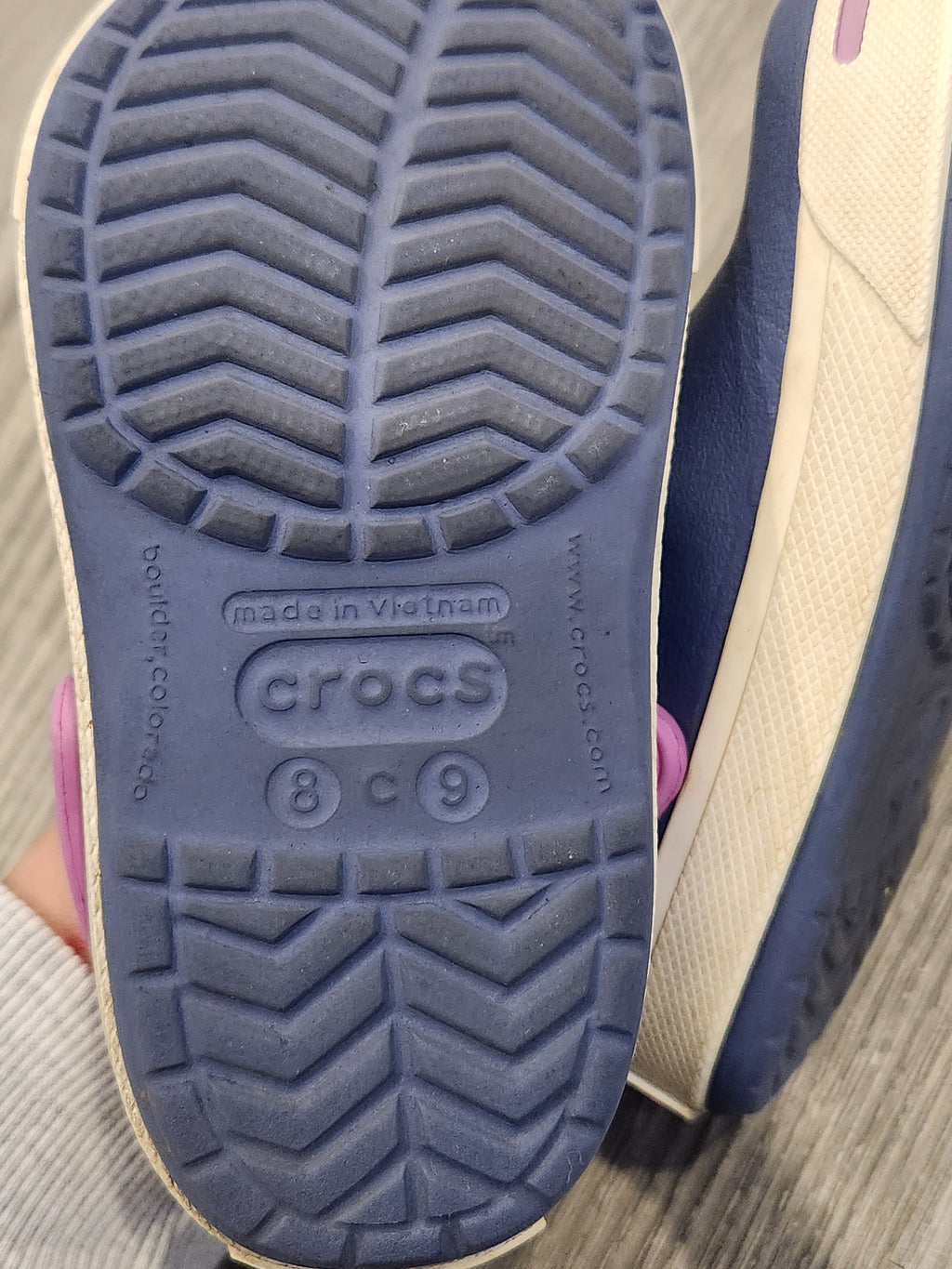 Crocs fille gr. 8-9