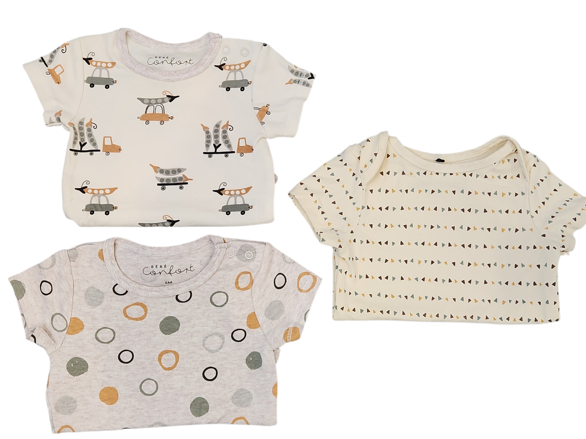 Lot de 3 cache-couche neuf 6 mois