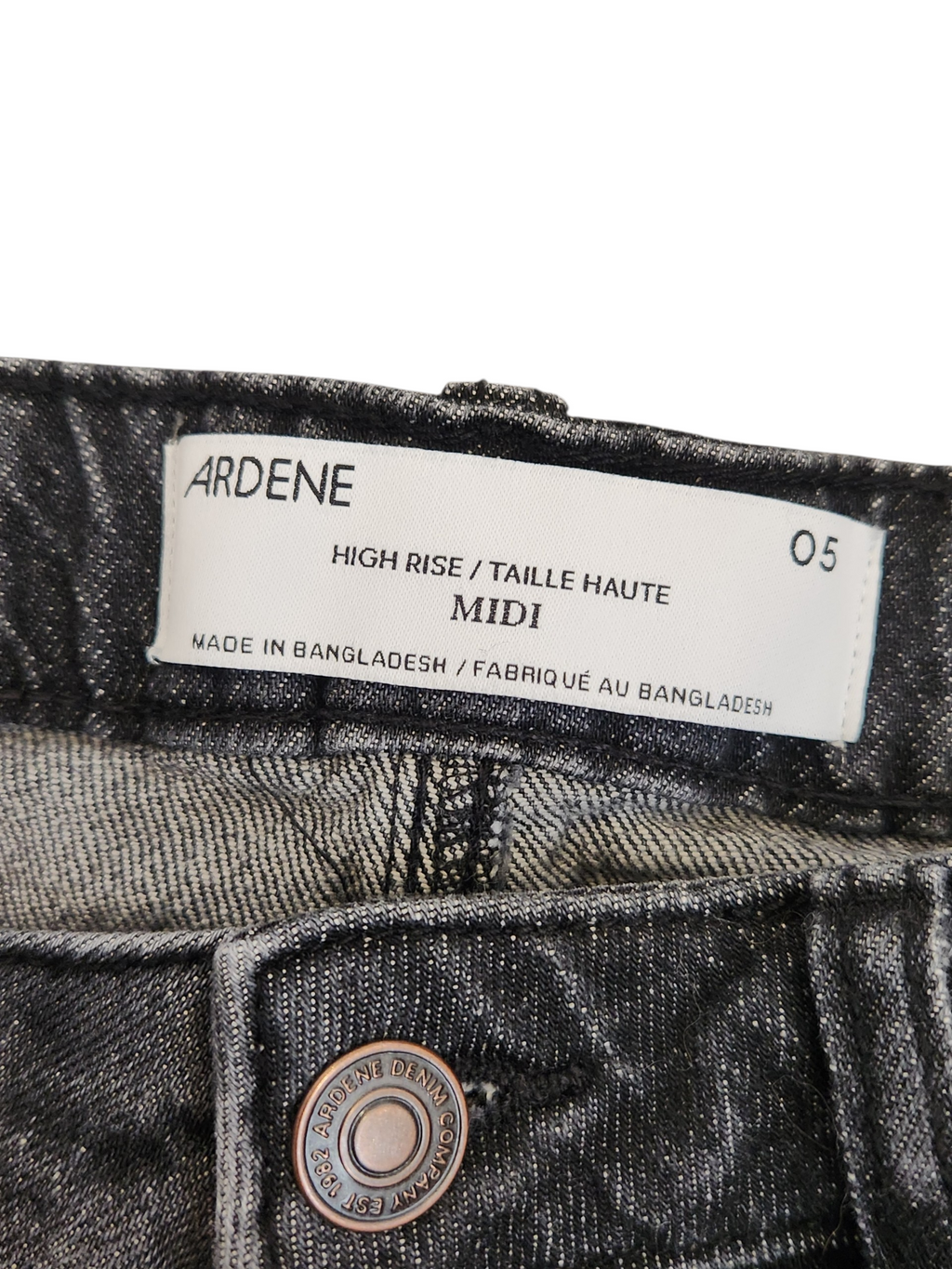 Short Midi Ardène noir gr.5