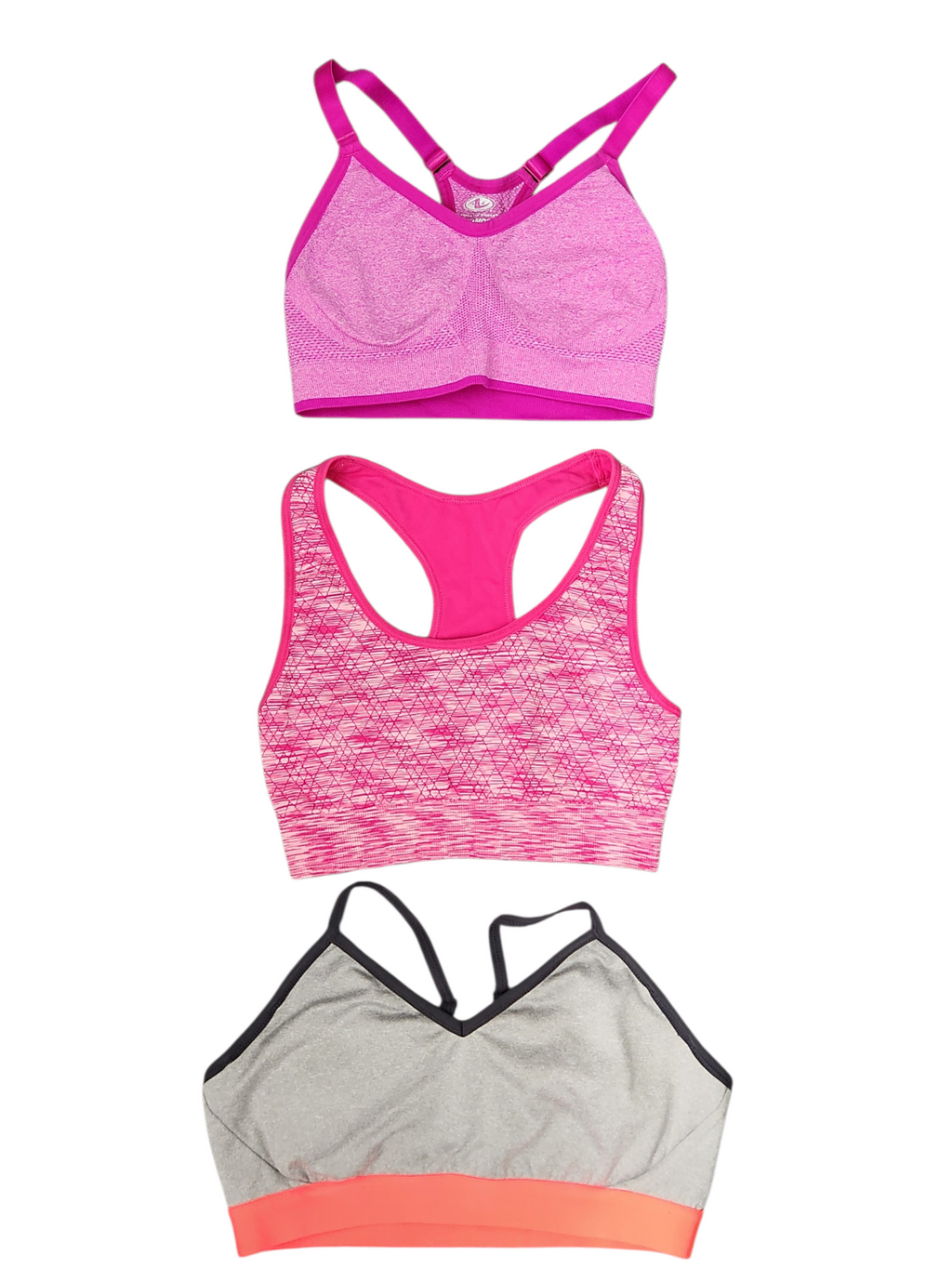 Lot de 3 brassières de sport small