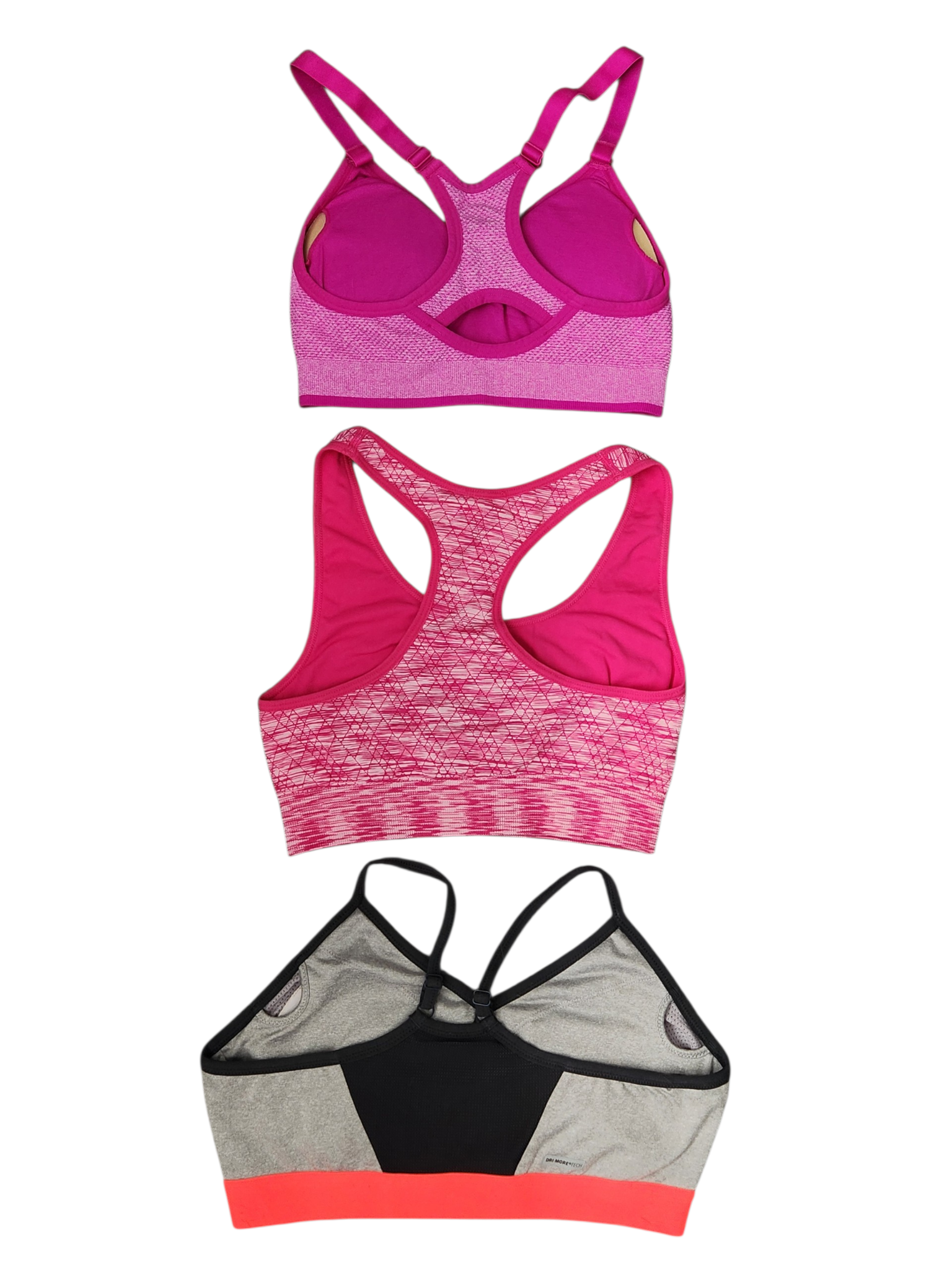 Lot de 3 brassières de sport small